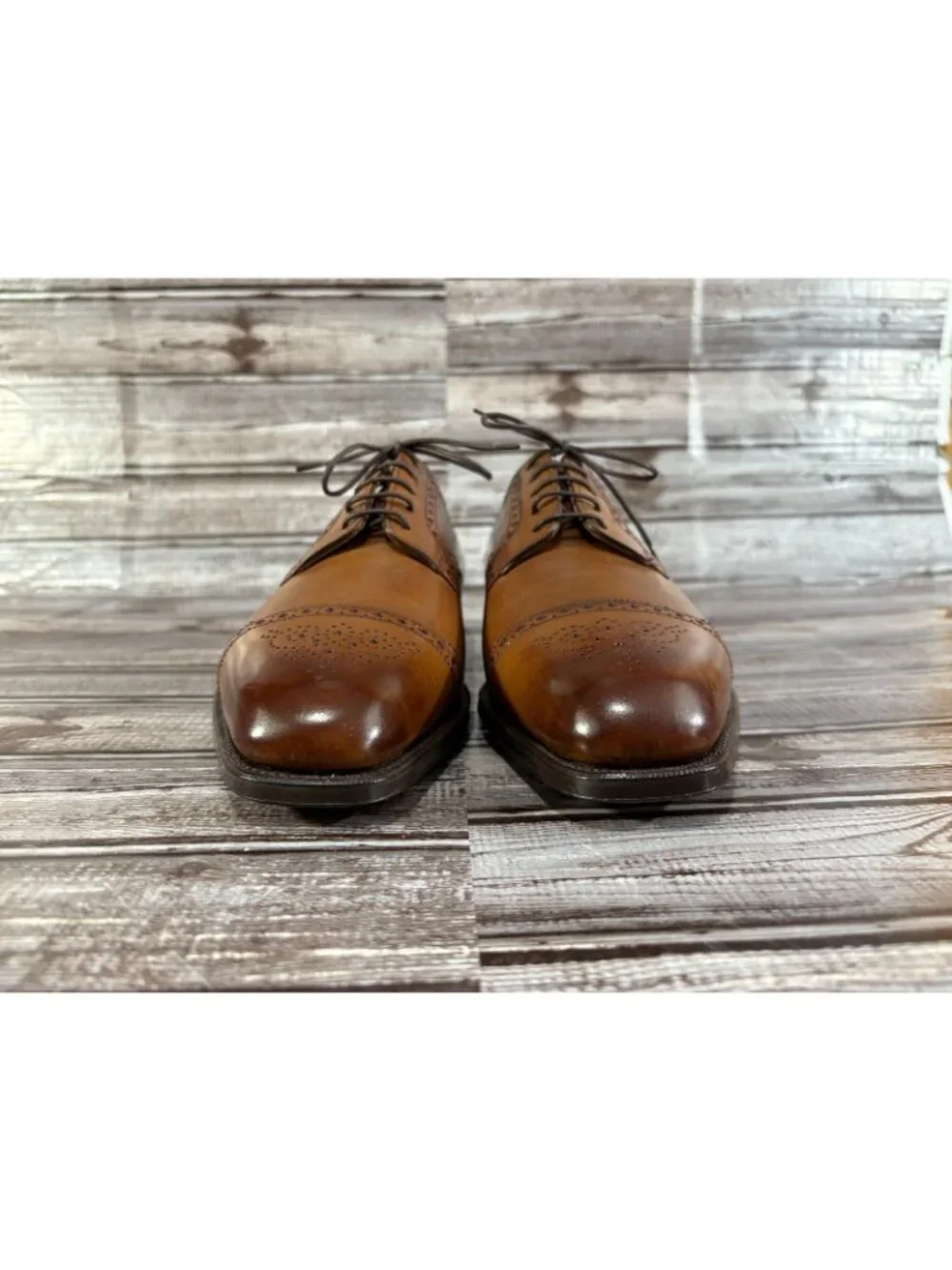 Edward Green Cardiff | Edwardian Antique shoes sz 7.5 UK 8D US handmade England